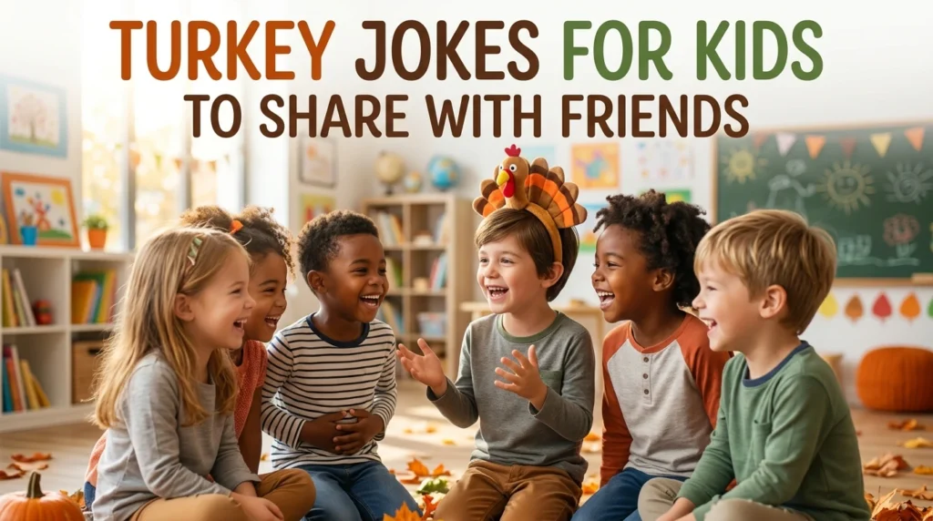 Turkey Jokes for Kids to Share with Friends