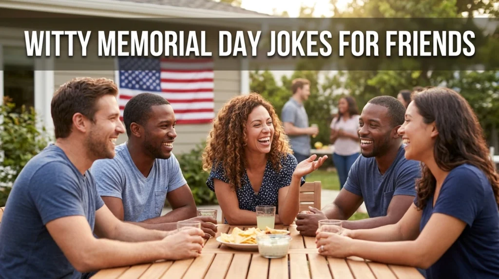 Witty Memorial Day Jokes for Friends