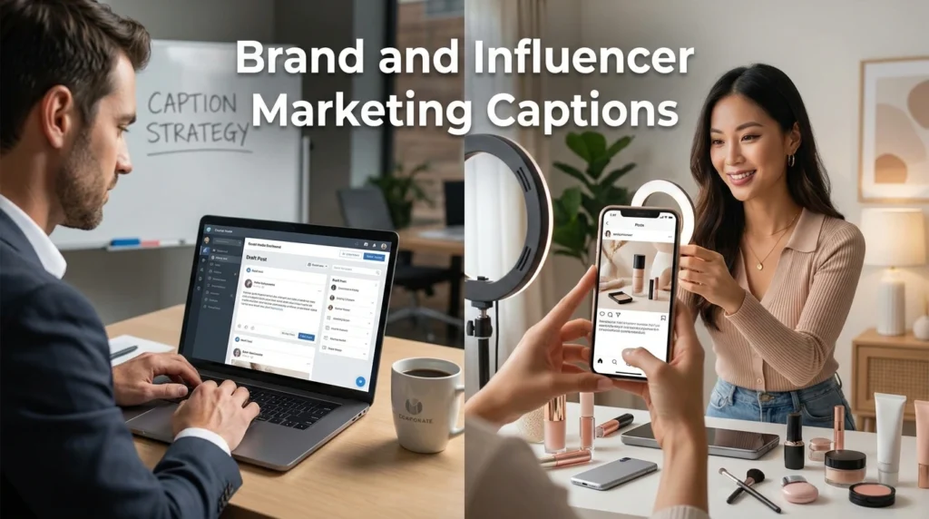 Brand and Influencer Marketing Captions