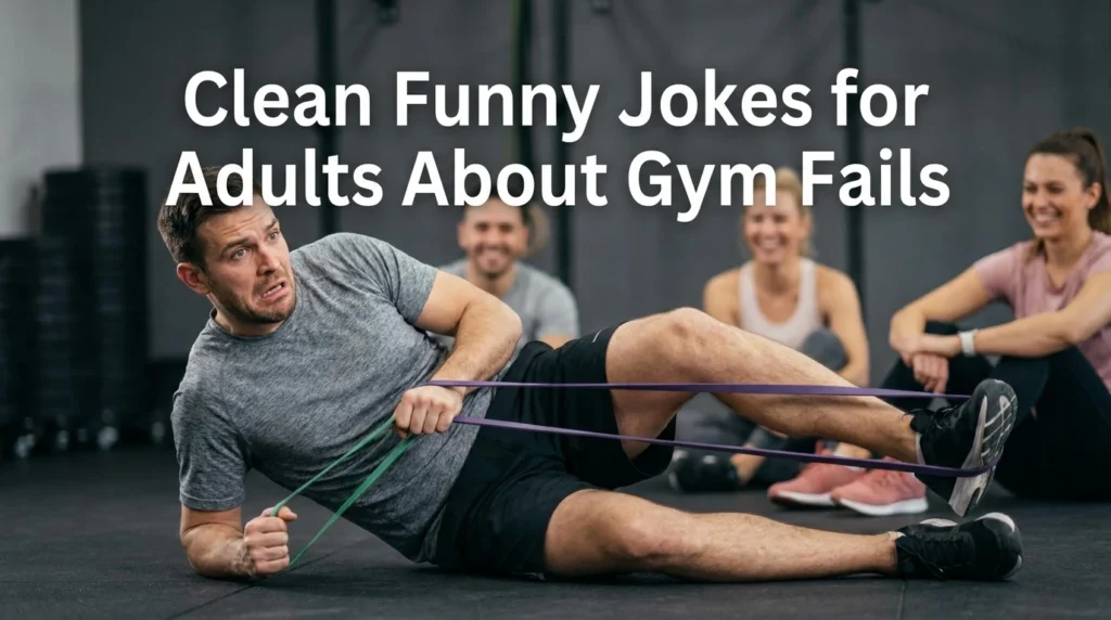 Clean Funny Jokes for Adults About Gym Fails