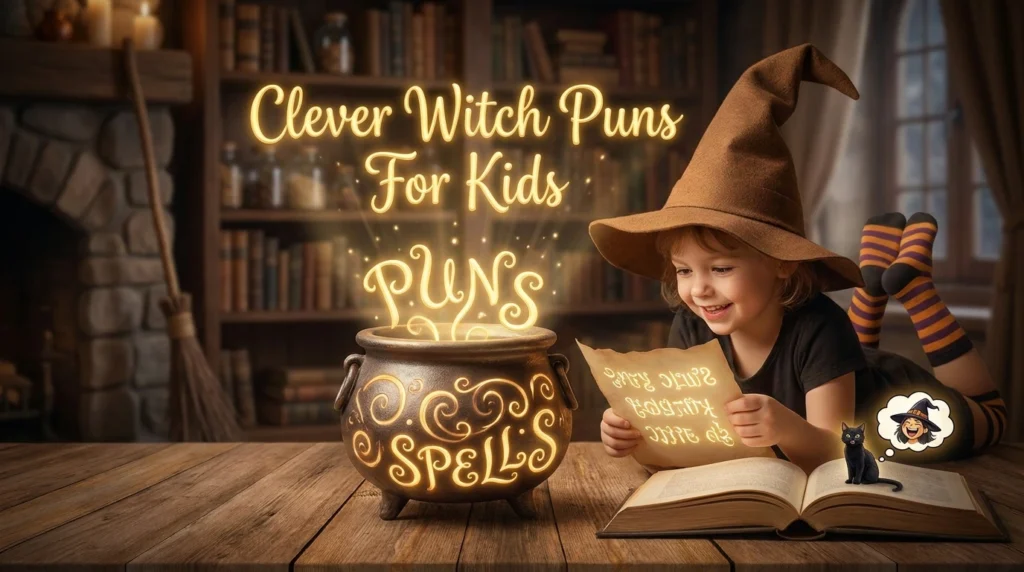 Clever Witch Puns For Kids