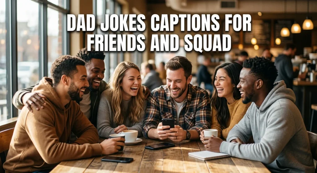 Dad Jokes Captions For Friends And Squad