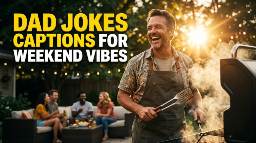 Dad Jokes Captions for Weekend Vibes