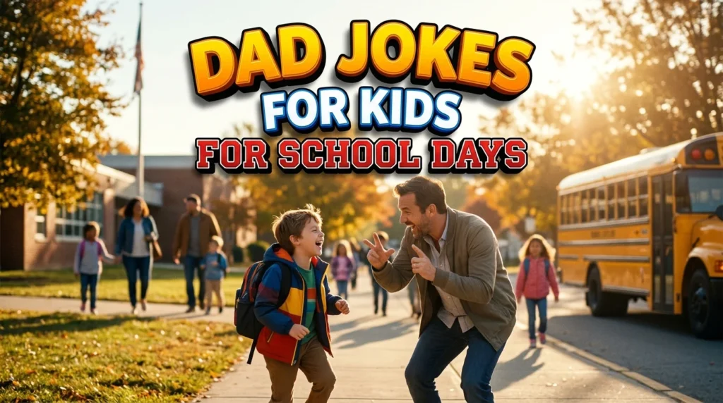 Dad Jokes for Kids for School Days