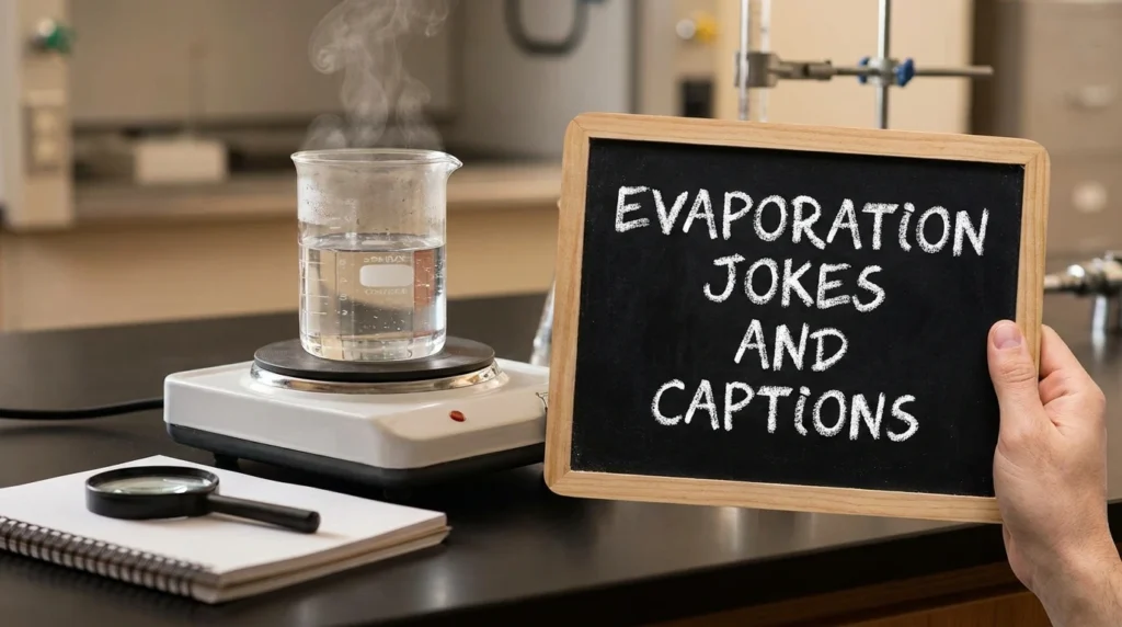 Evaporation Jokes and Captions