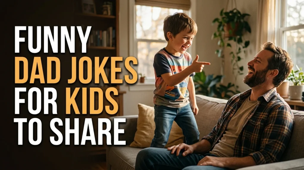 Funny Dad Jokes for Kids to Share
