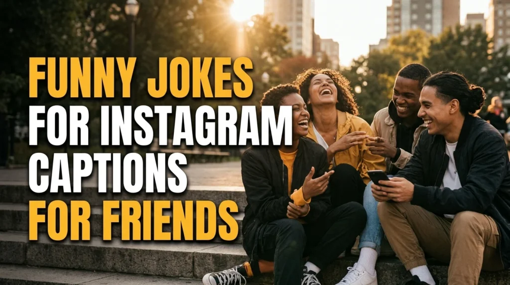 Funny Jokes for Instagram Captions for Friends