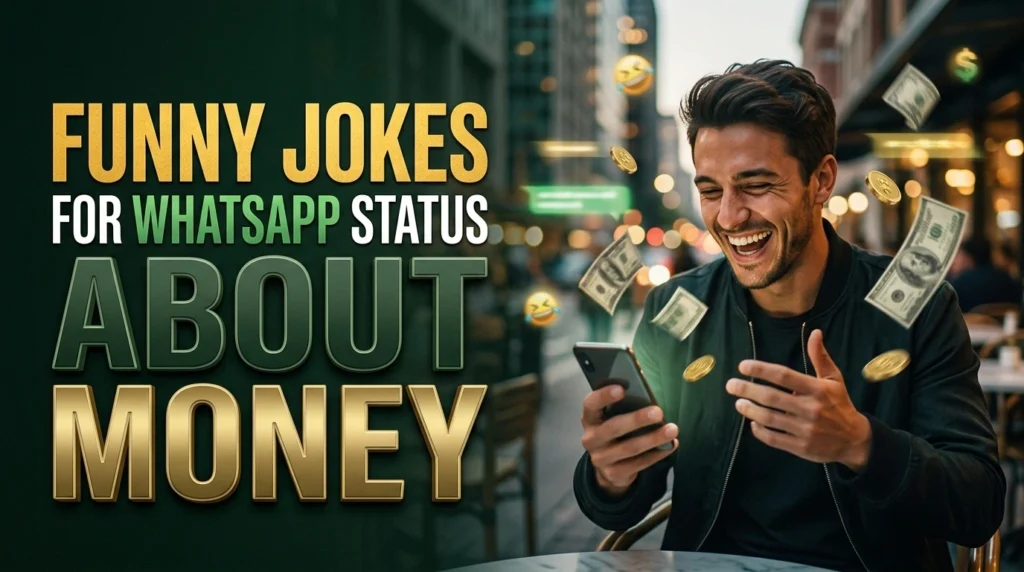 Funny Jokes for WhatsApp Status About Money