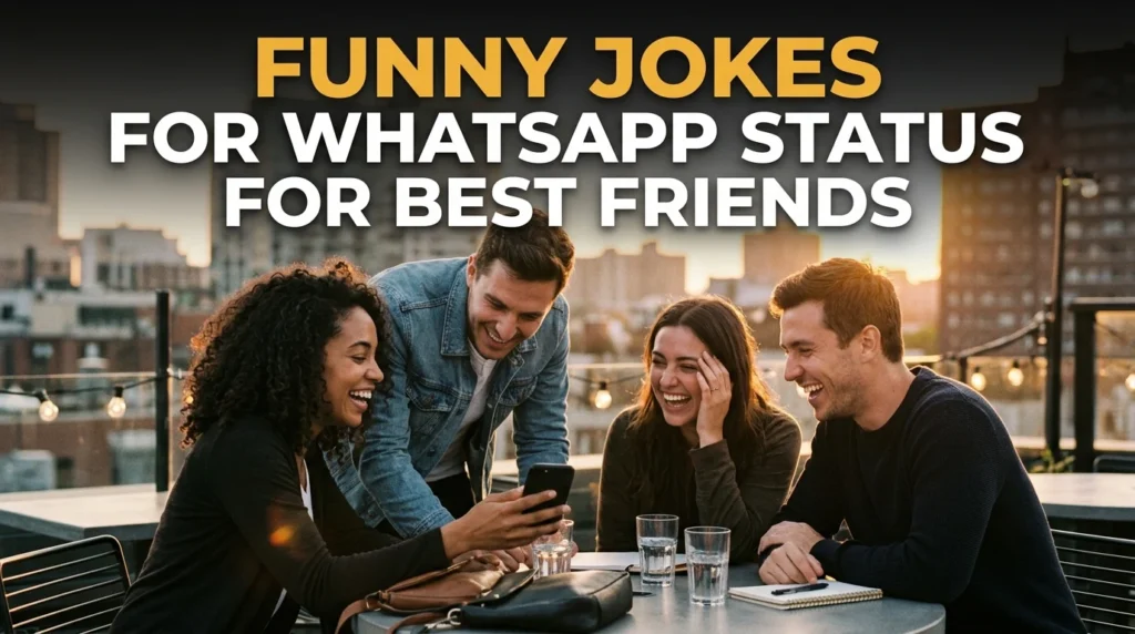 Funny Jokes for WhatsApp Status for Best Friends