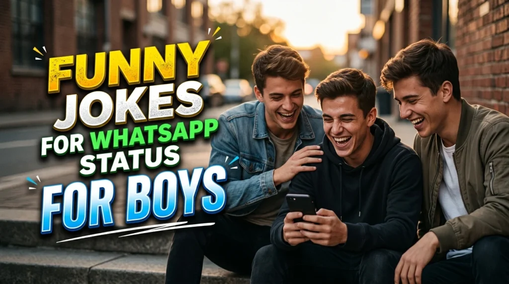 Funny Jokes for WhatsApp Status for Boys