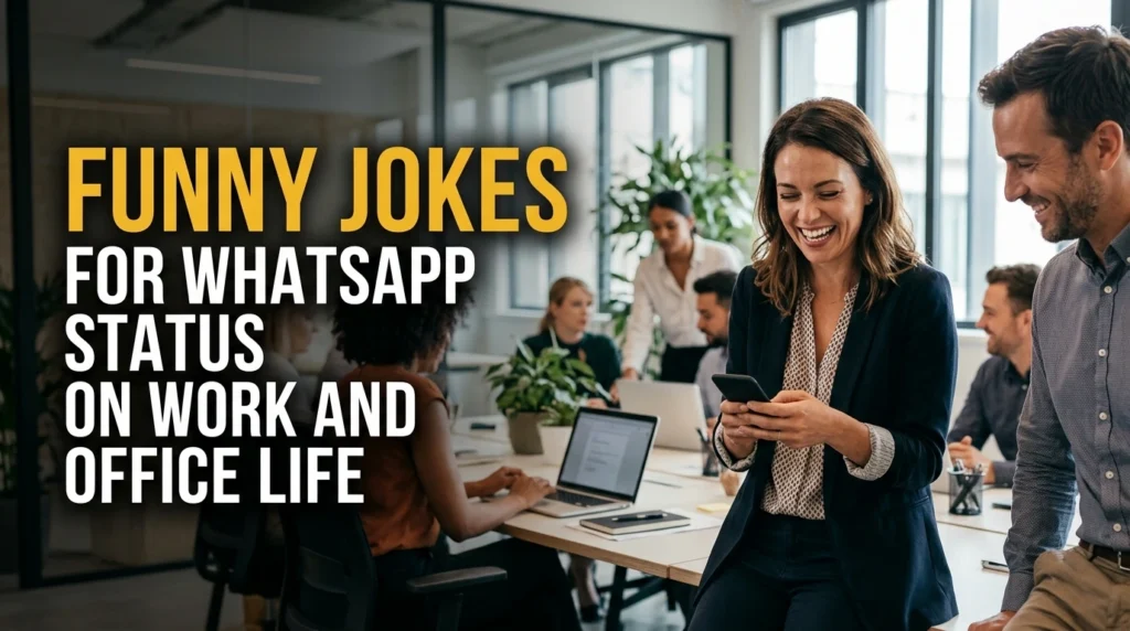 Funny Jokes for WhatsApp Status on Work and Office Life