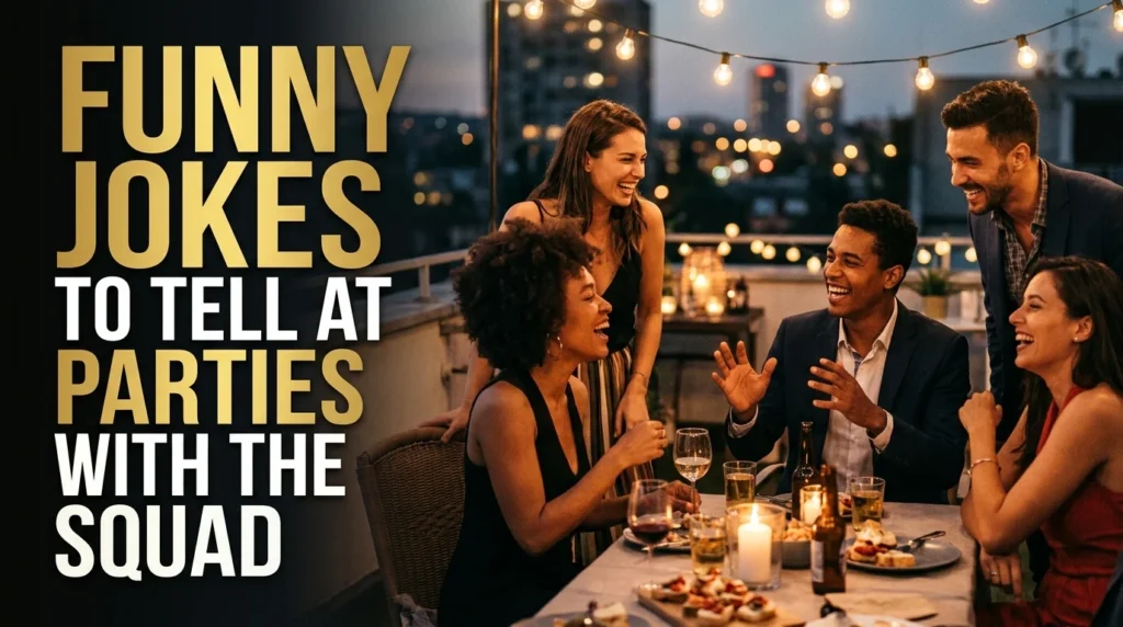 Funny Jokes To Tell At Parties With The Squad