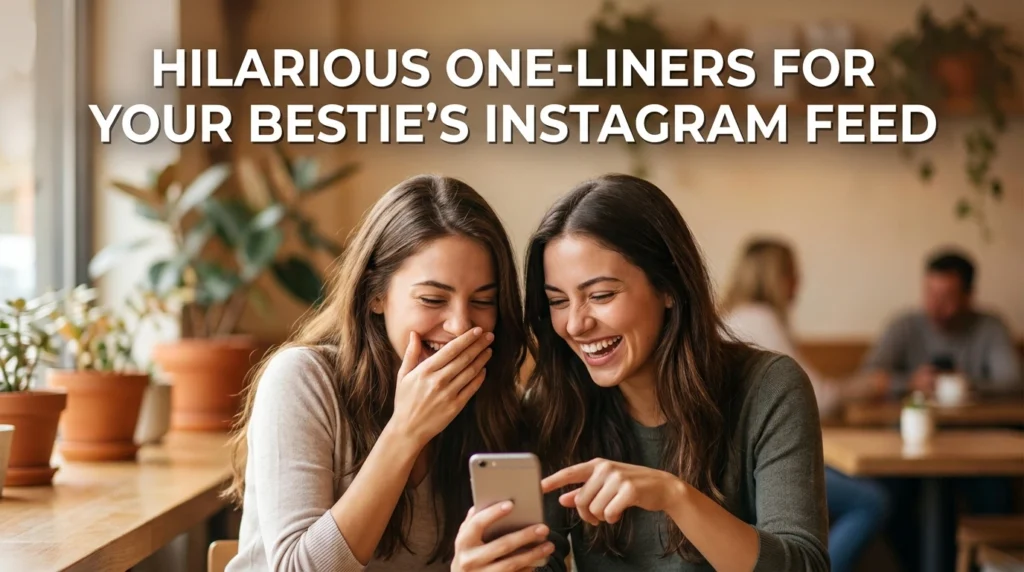 Hilarious One-Liners For Your Bestie's Instagram Feed