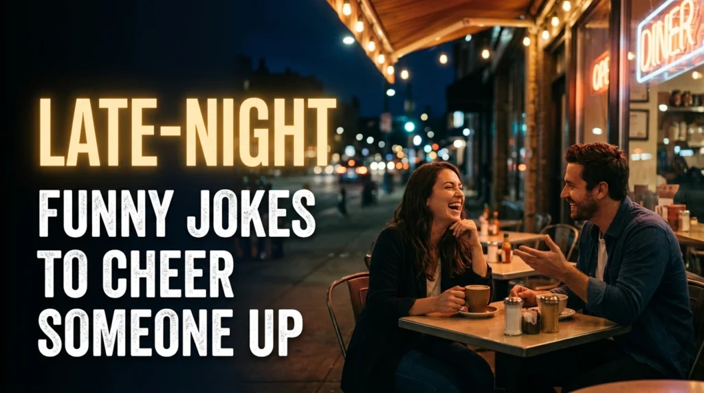 Late-Night Funny Jokes to Cheer Someone Up