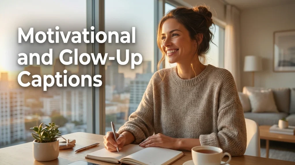 Motivational and Glow-Up Captions