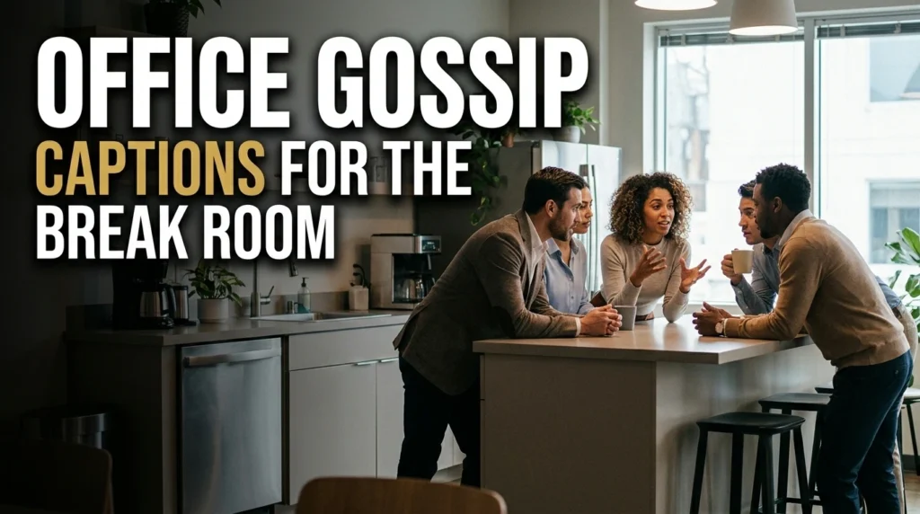 Office Gossip Captions For The Break Room