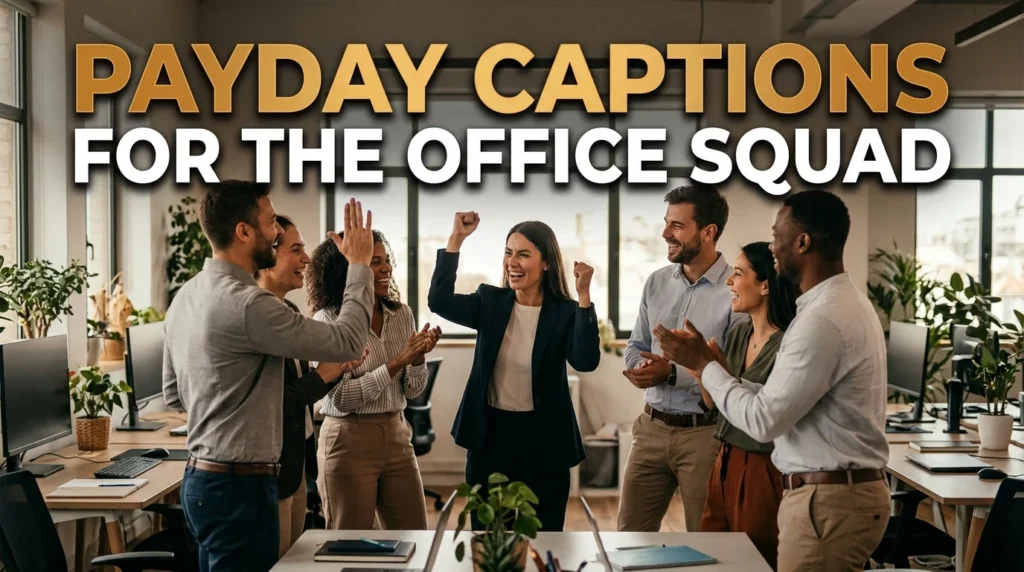 Payday Captions For The Office Squad