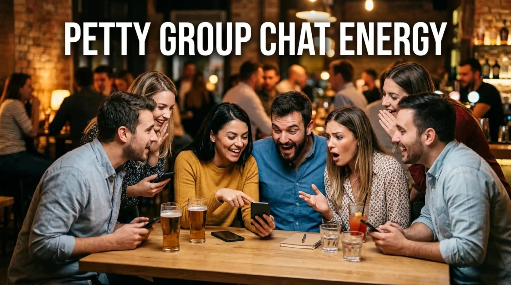 Petty Group Chat Energy