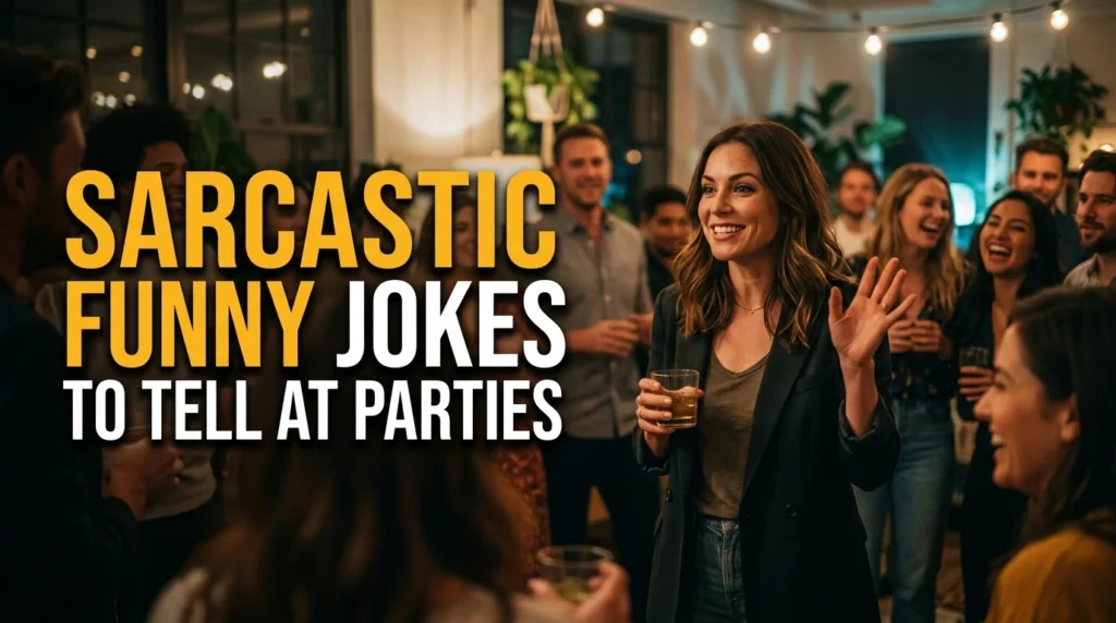 Sarcastic Funny Jokes To Tell At Parties
