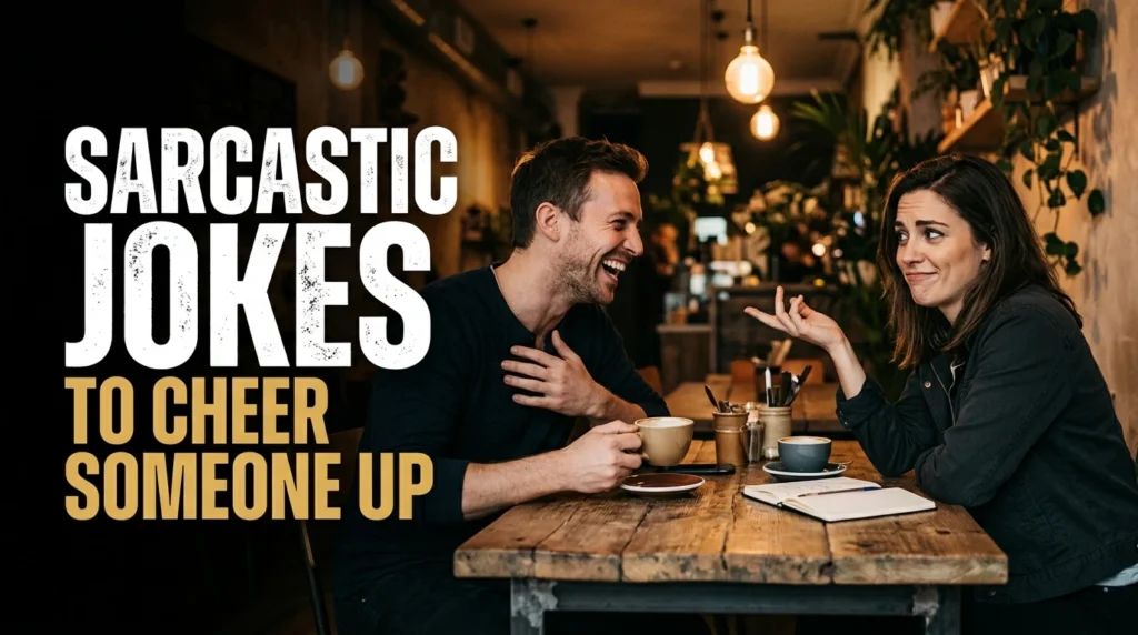 Sarcastic Jokes to Cheer Someone Up