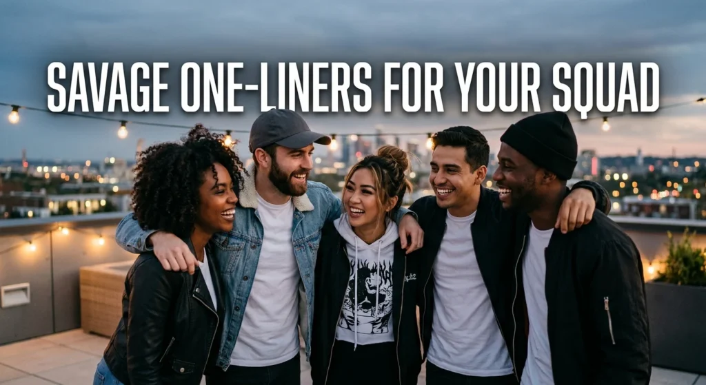 Savage One-Liners For Your Squad