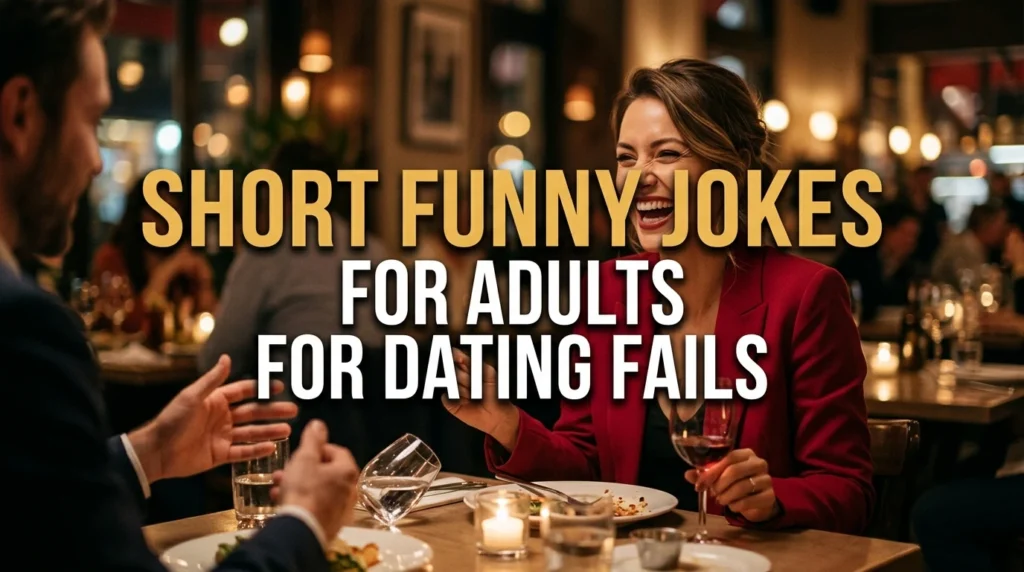 Short Funny Jokes for Adults for Dating Fails