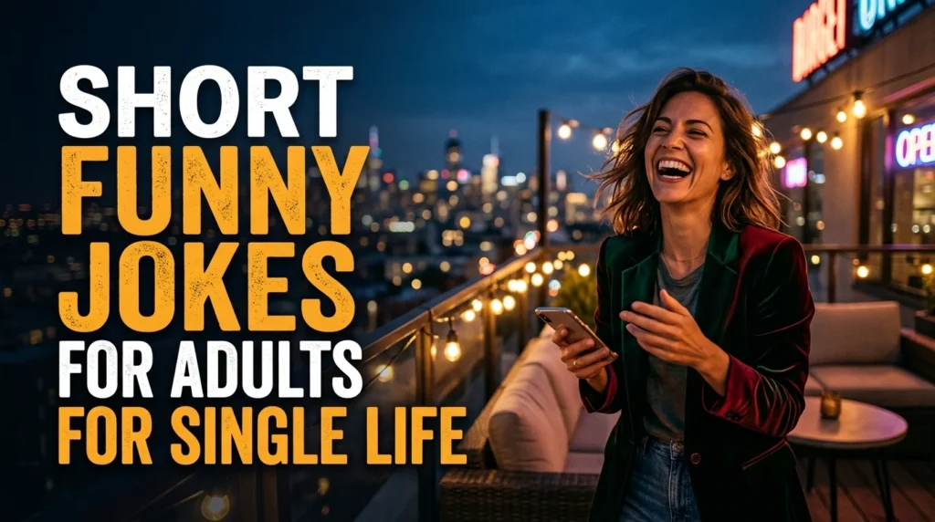 Short Funny Jokes for Adults for Single Life