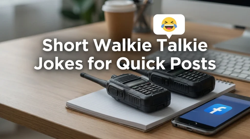 Short Walkie Talkie Jokes for Quick Posts