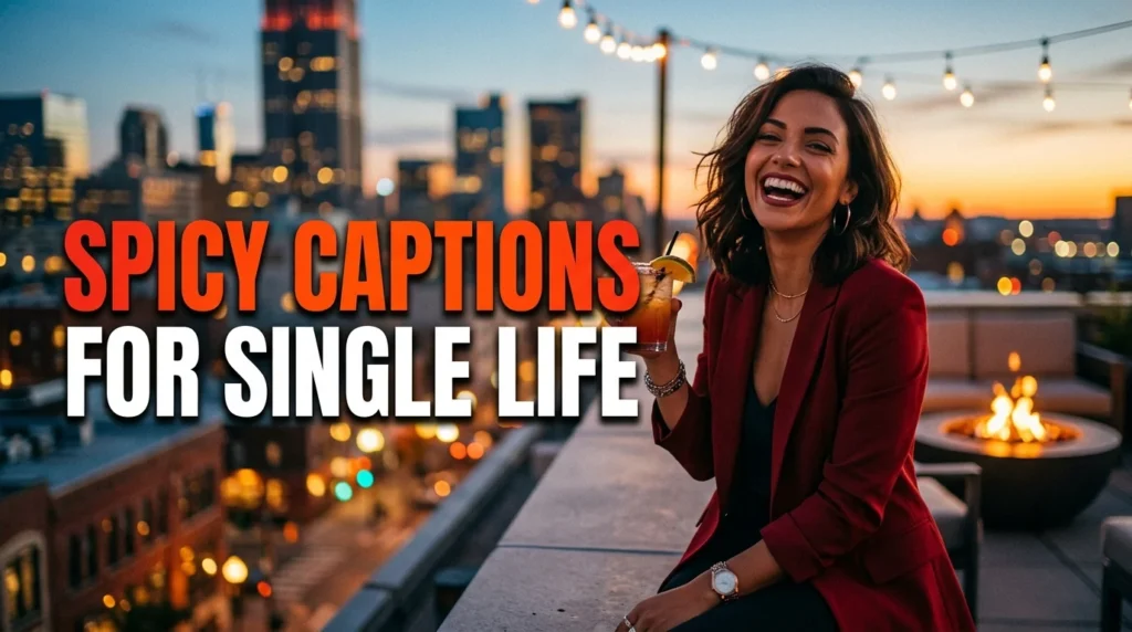 Spicy Captions for Single Life