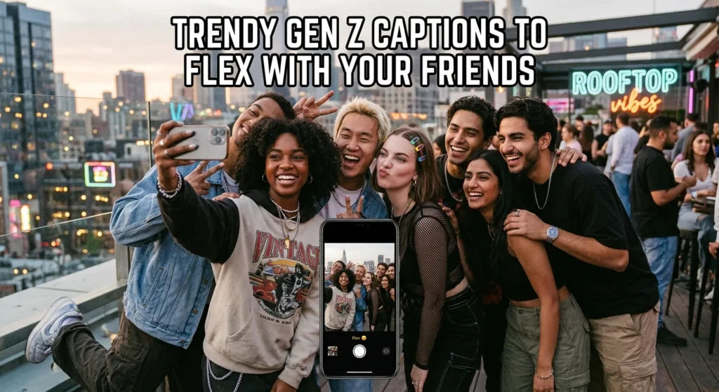 Trendy Gen Z Captions To Flex With Your Friends
