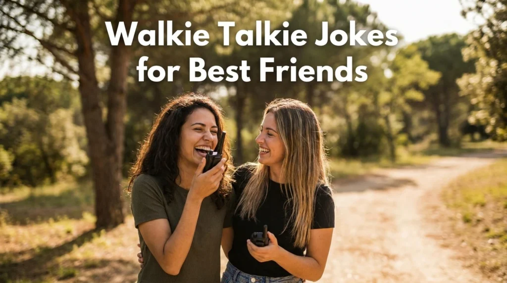 Walkie Talkie Jokes for Best Friends