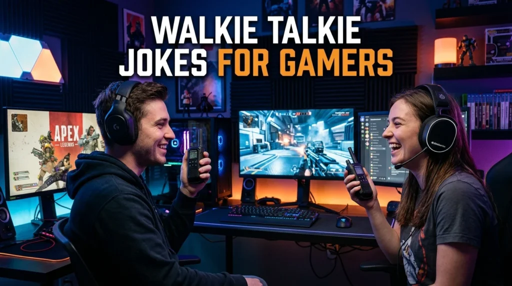 walkie talkie jokes for gamers