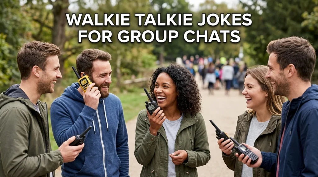 Walkie Talkie Jokes for Group Chats