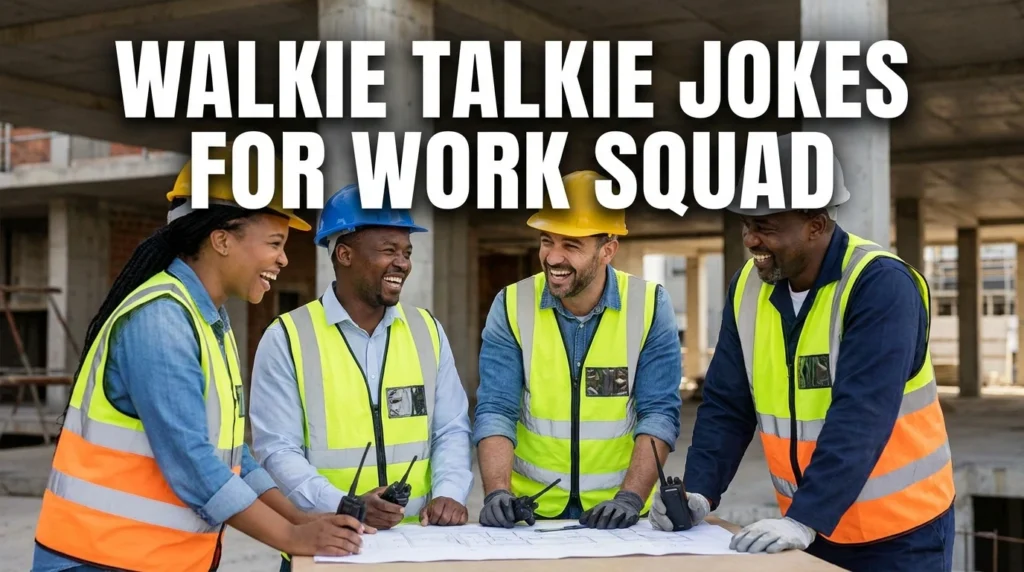 Walkie Talkie Jokes for Work Squad