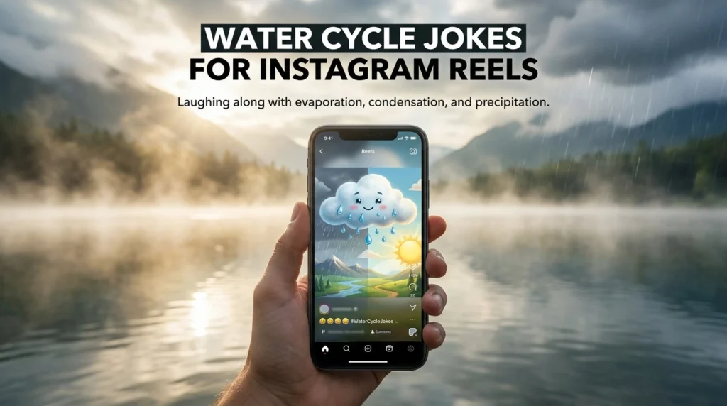 Water Cycle Jokes for Instagram Reels