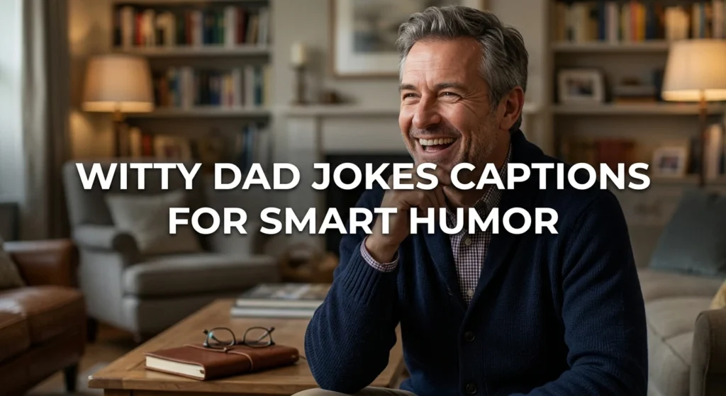 Witty Dad Jokes Captions For Smart Humor