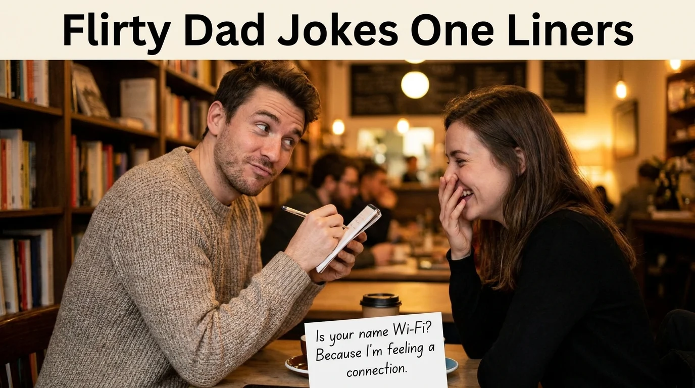 Flirty Dad Jokes One Liners