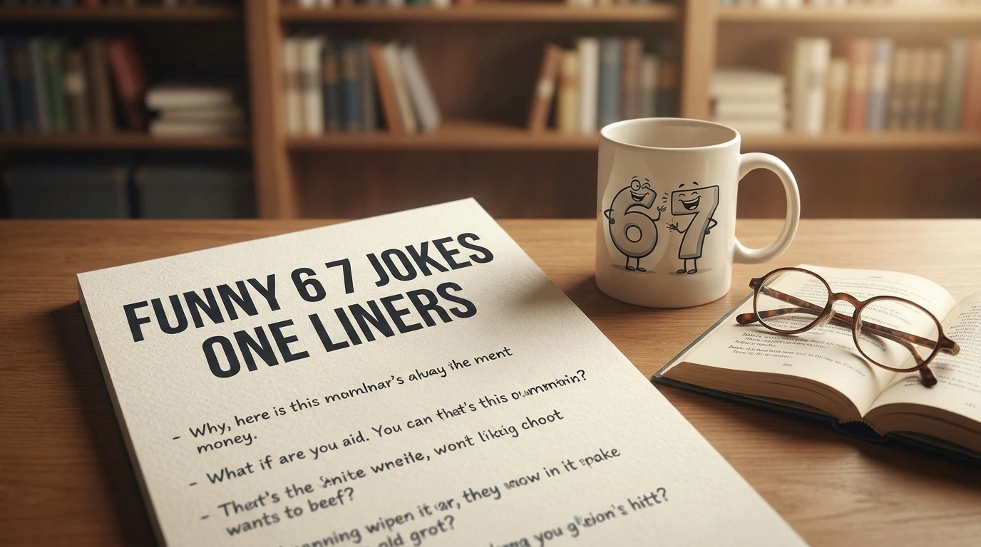 funny 6 7 jokes one liners