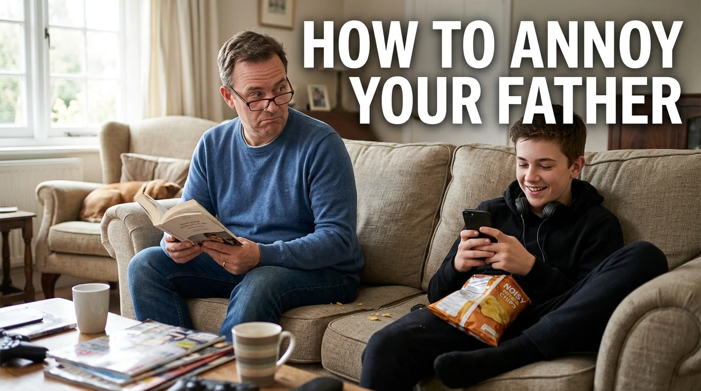 how to annoy your father