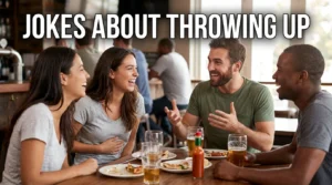jokes about throwing up