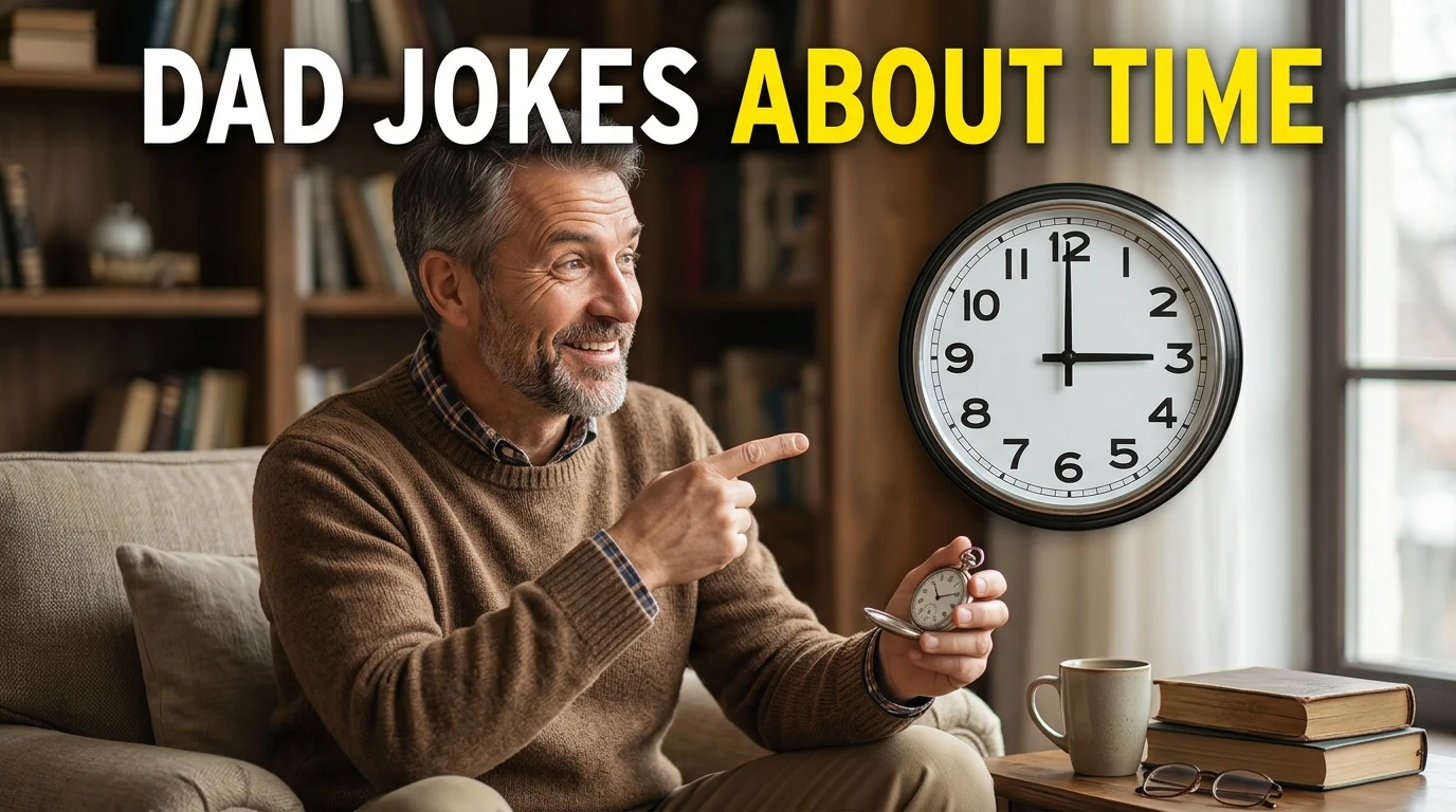 dad jokes about time