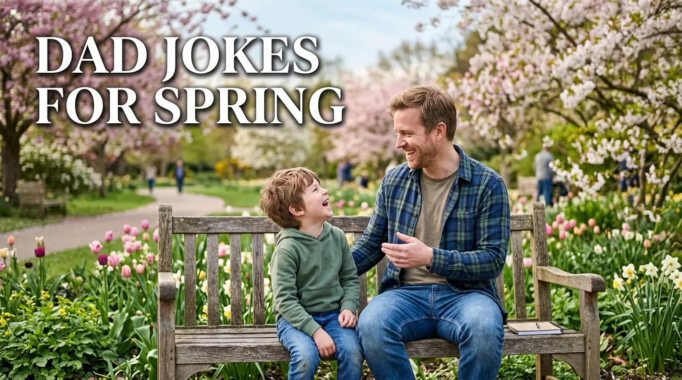 dad jokes for spring