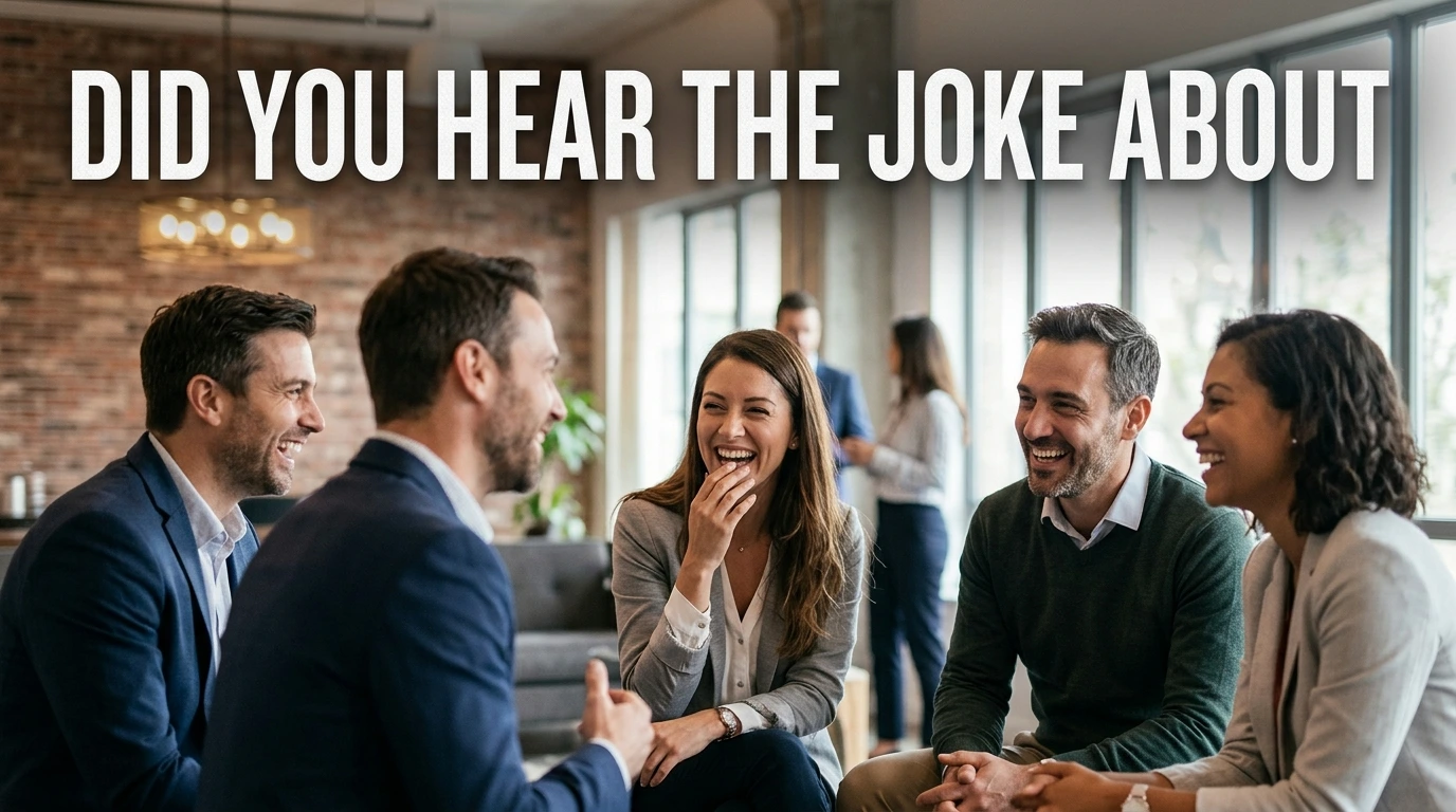 did you hear the joke about