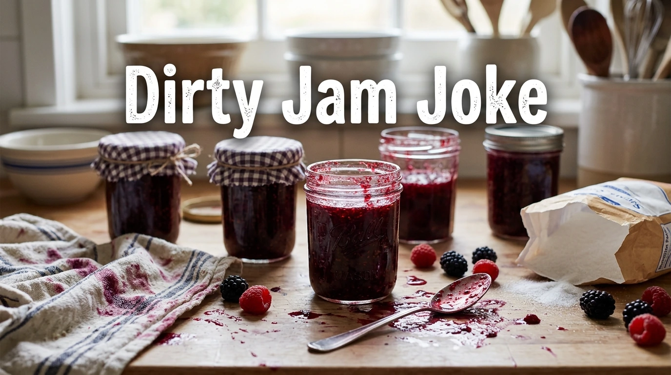 dirty jam joke