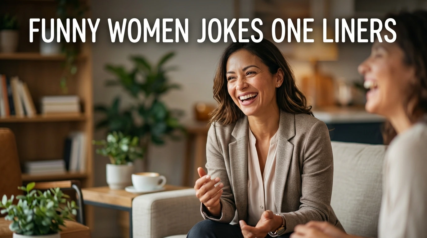 funny women jokes one liners