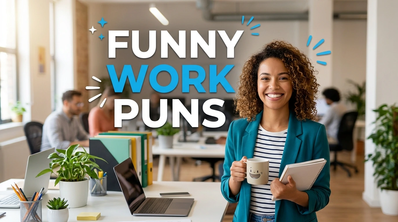 funny work puns