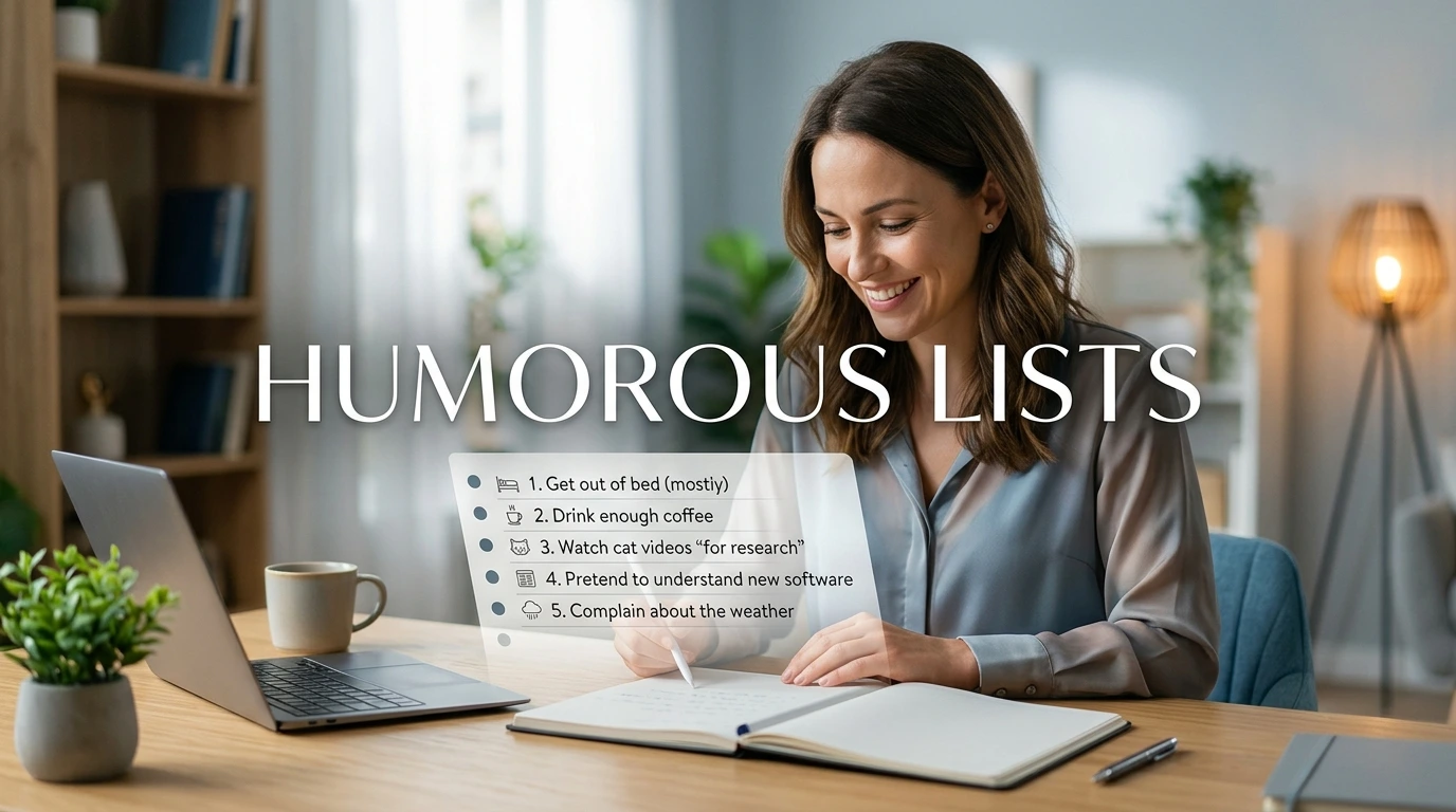 humorous lists