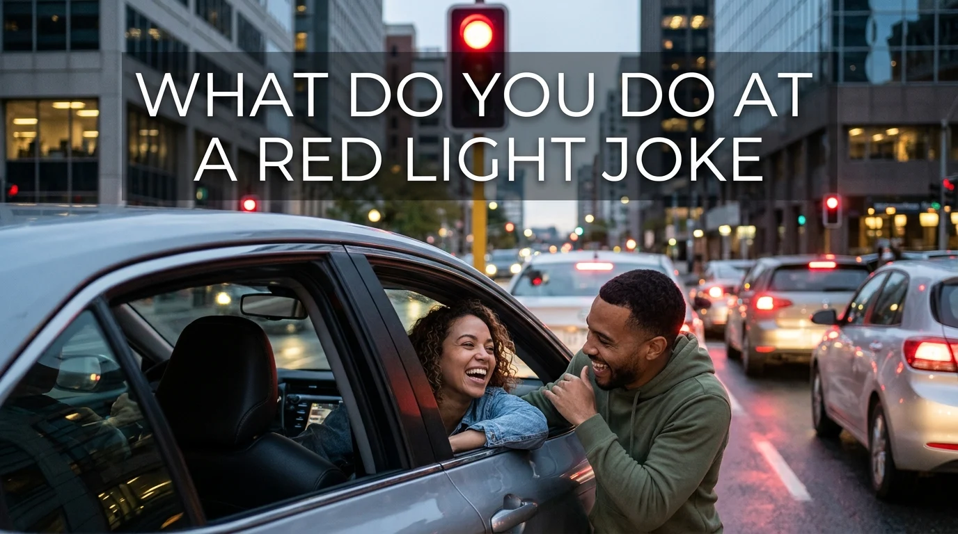 what do you do at a red light joke