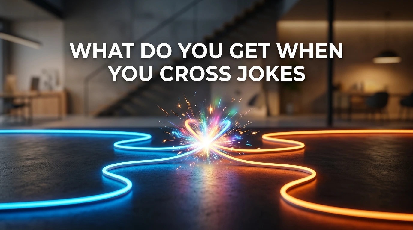 what do you get when you cross jokes