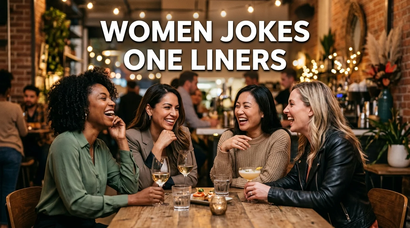 women jokes one liners